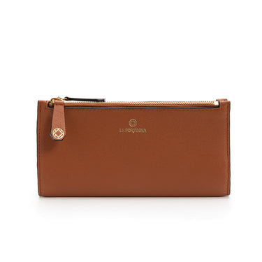 Mónica  Wallet Caoba