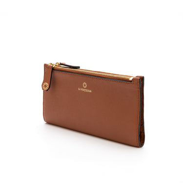 Mónica  Wallet Caoba